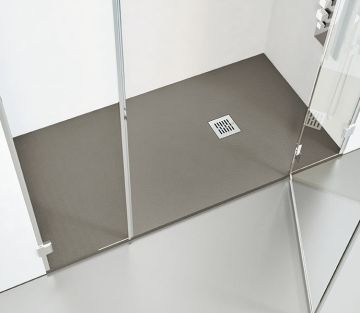 Receveur de douche en composite minérale sur mesure Solid
