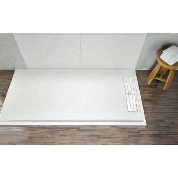 Receveur de douche en composite minérale sur mesure Subway