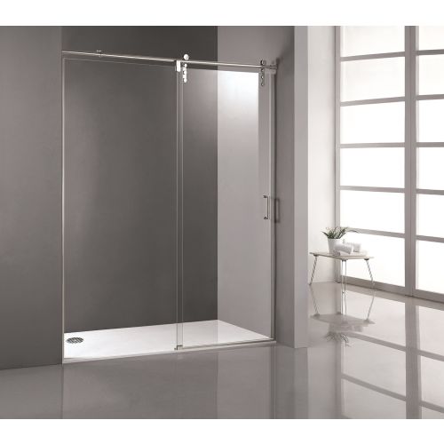2-delige douchewand met schuifdeur Atempo - 8mm