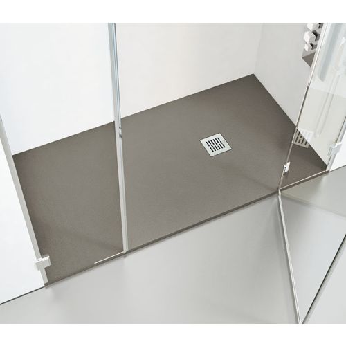 Receveur de douche en composite minérale sur mesure Solid