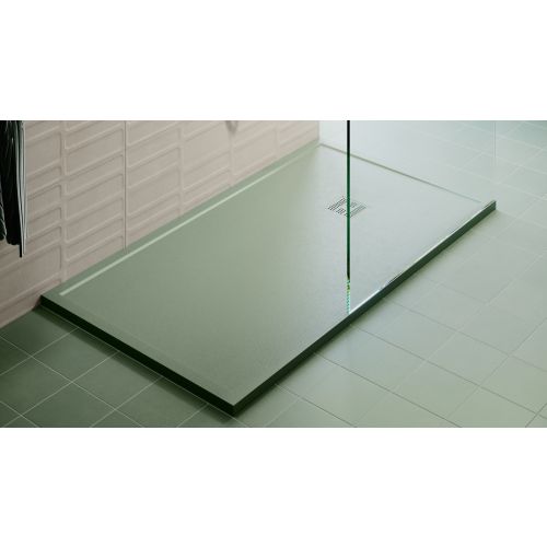 Receveur de douche en composite minérale Frame