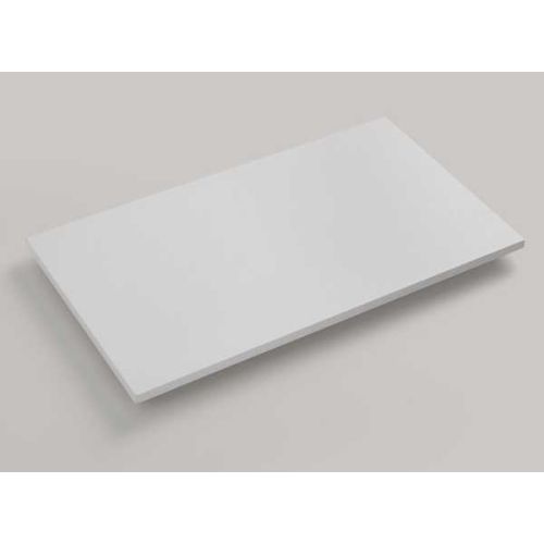 Solid Surface wastafelblad op maat - tot 51cm diep