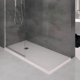 Receveur de douche en composite minérale sur mesure Solid