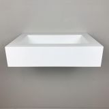 Composiet wastafel Style 62x44cm wit