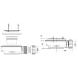 Receveur de douche en composite minérale sur mesure Evolution Wood