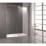 2-delige douchewand met schuifdeur Atempo - 8mm