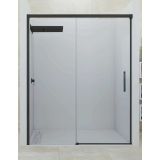 2-delige douchewand met schuifdeur Cosmo - 6mm