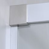 4-delige Douchewand hoekinstap met schuifdeuren Cosmo 6mm