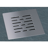 Receveur de douche en composite minérale sur mesure Solid avec rebord