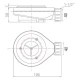 Receveur de douche en composite minérale sur mesure Solid