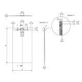 Receveur de douche en composite minérale sur mesure Minimal