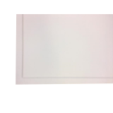 Composiet douchebak met rand Stone ECO 85x125cm Egaal Wit RAL9003 