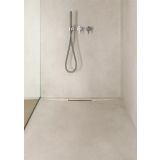 Receveur de douche en composite sur mesure Minimal Essence panneaux muraux inclus