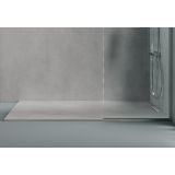 Receveur de douche en composite sur mesure Minimal Essence panneaux muraux inclus