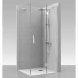 Draaideur met vast deel en zijwand Tedy - 8mm