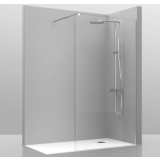 Douchewand Fox met draaibaar deel - 6mm
