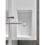 Composiet dubbele wastafel op maat  - Celine - tot 51cm diep