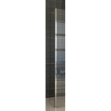 Vaste zijwand Luna met hoekprofiel - 10mm